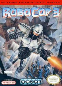 Постер RoboCop 3 для NES