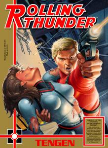 Постер Rolling Thunder для NES