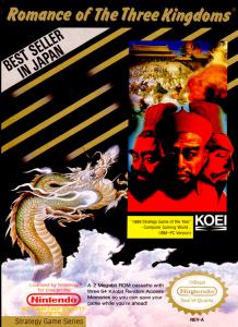 Постер Romance of the Three Kingdoms для NES