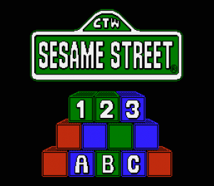 Sesame Street 1 2 3/A B C