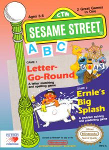 Постер Sesame Street A B C для NES