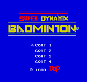 Super Dyna'mix Badminton