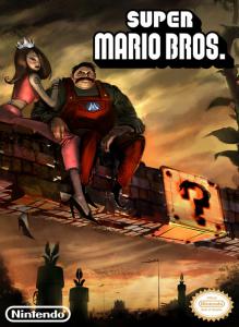 Постер Super Mario Bros. / Tetris / Nintendo World Cup для NES
