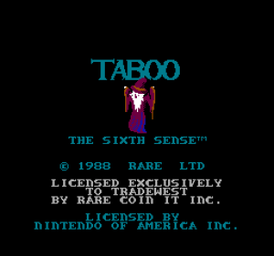 Taboo: The Sixth Sense