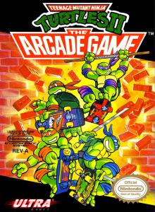 Постер Teenage Mutant Ninja Turtles 2: The Arcade Game для NES