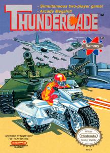 Постер Thundercade для NES