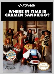 Постер Where in Time is Carmen Sandiego? для NES