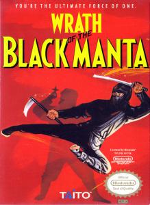 Постер Wrath of the Black Manta для NES