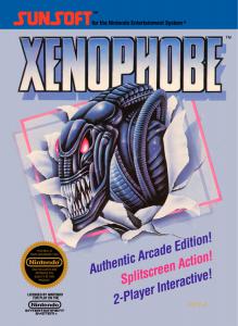 Постер Xenophobe для NES