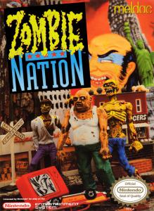 Постер Zombie Nation для NES