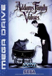 Постер Addams Family Values для SEGA
