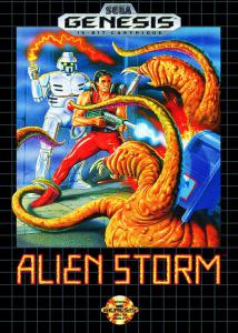 Постер Alien Storm для SEGA