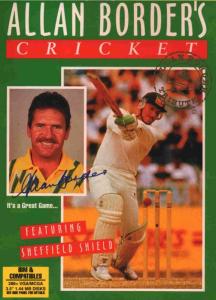 Постер Allan Border's Cricket для SEGA