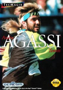 Постер Andre Agassi Tennis для SEGA