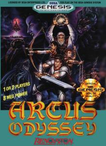 Постер Arcus Odyssey для SEGA