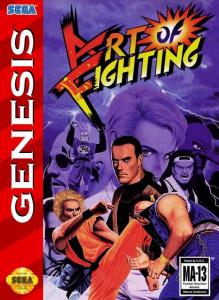 Постер Art of Fighting для SEGA