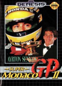 Постер Ayrton Senna's Super Monaco GP II для SEGA