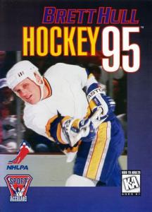 Постер Brett Hull Hockey 95 для SEGA