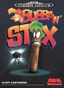 Постер Bubba 'N' Stix для SEGA