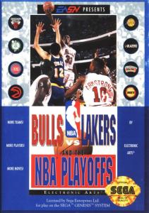 Постер Bulls vs. Lakers and the NBA Playoffs