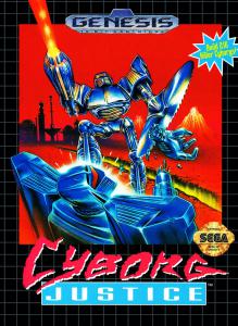 Постер Cyborg Justice для SEGA