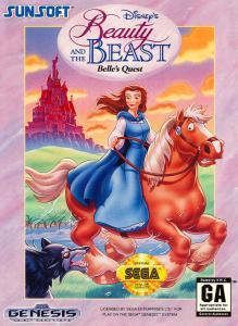 Постер Disney's Beauty and the Beast: Belle's Quest для SEGA