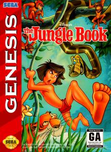 Постер Walt Disney's The Jungle Book для SEGA