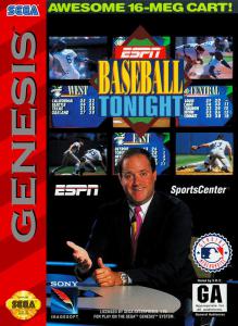 Постер ESPN Baseball Tonight для SEGA