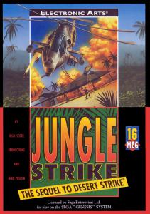 Постер Jungle Strike для SEGA