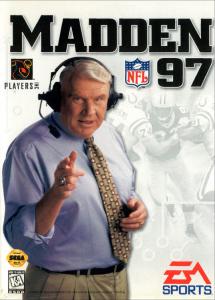 Постер Madden NFL 97 для SEGA