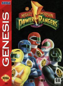 Постер Mighty Morphin Power Rangers для SEGA