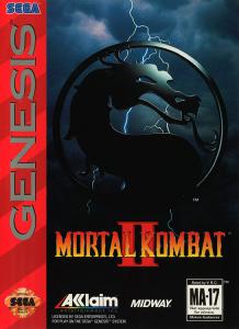 Постер Mortal Kombat II для SEGA