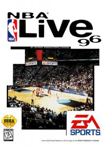 Постер NBA Live 96 для SEGA