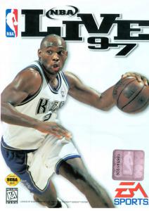 Постер NBA Live 97 для SEGA