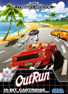 Постер Outrun для SEGA