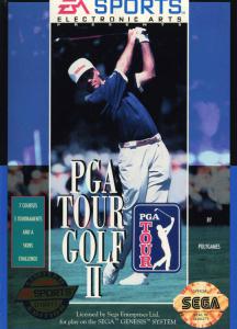 Постер PGA Tour Golf II для SEGA