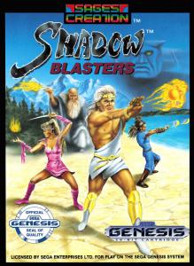 Постер Shadow Blasters для SEGA