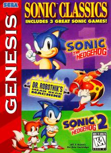 Постер Sonic Classics для SEGA
