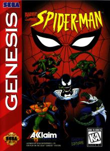 Постер Spider-Man для SEGA