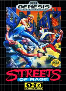 Постер Streets of Rage для SEGA