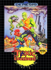 Постер Toxic Crusaders для SEGA