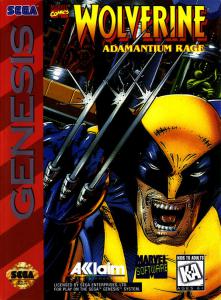 Постер Wolverine: Adamantium Rage для SEGA