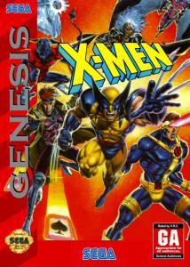Постер X-Men для SEGA