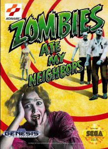 Постер Zombies Ate My Neighbors