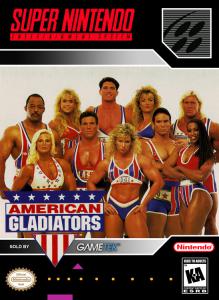 Постер American Gladiators для SNES