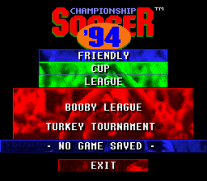 Championship Soccer '94