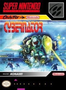 Постер Cybernator для SNES