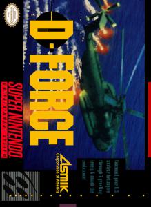 Постер D-Force для SNES