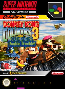 Постер Donkey Kong Country 3: Dixie Kong's Double Trouble! для SNES