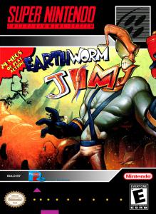 Постер Earthworm Jim для SNES